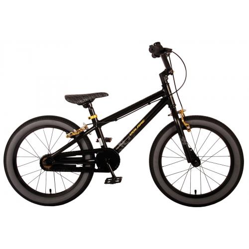 Volare Cool Rider Kinderfiets - Jongens - 18 inch - Zwart - twee handremmen - 95% afgemonteerd - Prime Collection