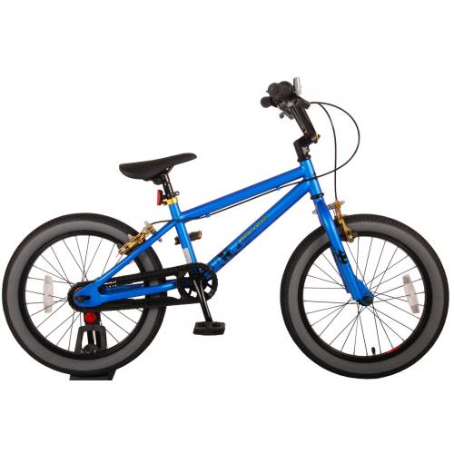 Volare Cool Rider Kinderfiets - Jongens - 18 inch - Blauw - twee handremmen - 95% afgemonteerd - Prime Collection