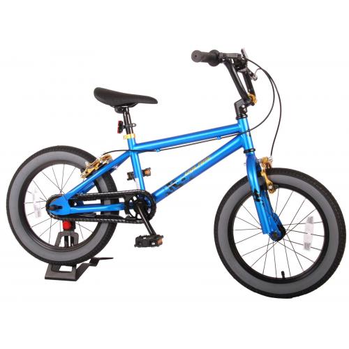 Volare Cool Rider Kinderfiets - Jongens - 16 inch - blauw - twee handremmen - 95% afgemonteerd