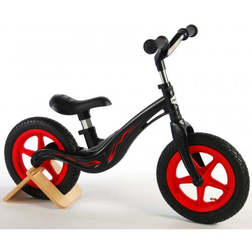Volare Magnesium Loopfiets - Jongens en Meisjes - 12 inch - Zwart