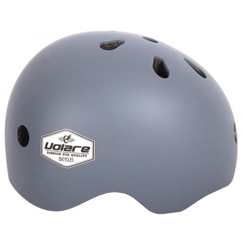 Volare Fietshelm - Kids - Grijs - 51-55 cm