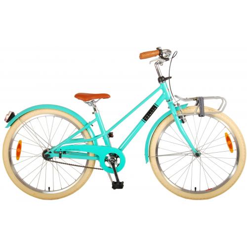 Volare Melody Kinderfiets - Meisjes - 24 inch - Turquoise - Prime Collection