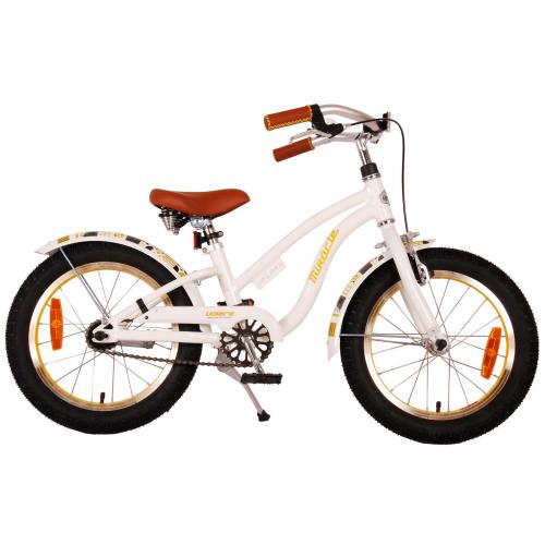 Volare Miracle Cruiser Kinderfiets - Meisjes - 16 inch - Wit - Prime Collection