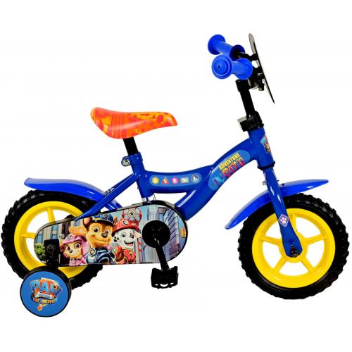 Paw Patrol the Movie Kinderfiets - Jongens - 10 inch - Blauw