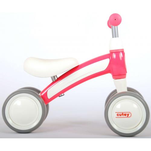 QPlay Cutey Ride On Loopfiets - Jongens en Meisjes - Roze