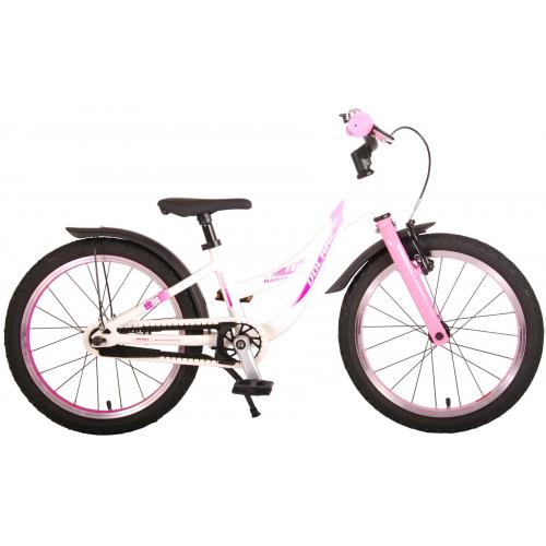 Volare Glamour Kinderfiets - Meisjes - 18 inch - Parelmoer Roze - Prime Collection