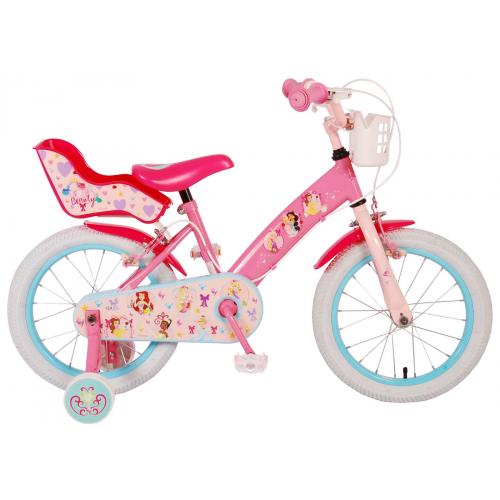 Disney Princess Kinderfiets - Meisjes - 16 inch - Roze - Twee Handremmen