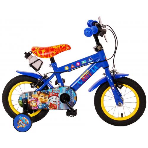 Paw Patrol Kinderfiets - Jongens - 12 inch - Blauw - Twee handremmen