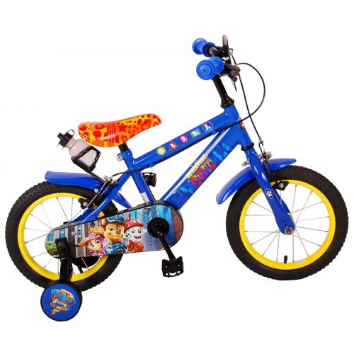 Paw Patrol the Movie Kinderfiets - Jongens - 14 inch - Blauw - Twee handremmen