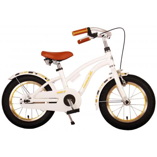 Volare Miracle Cruiser Kinderfiets - Meisjes- 14 inch - Wit - Prime Collection