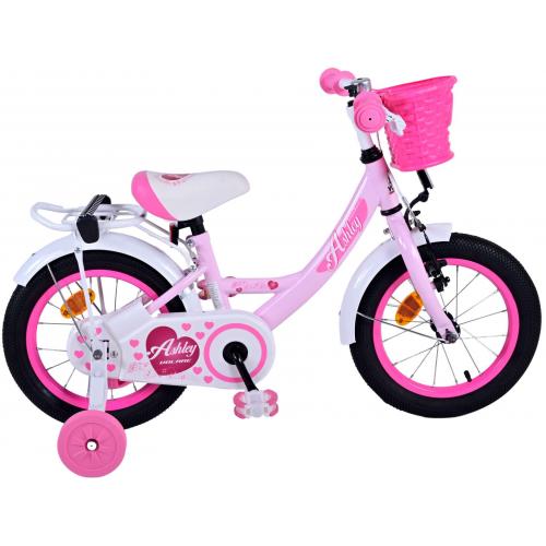 Volare Ashley Kinderfiets - Meisjes - 14 inch - Roze