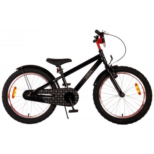Spider-Man - Kinderfiets - Jongens - 20 inch - Mat Zwart