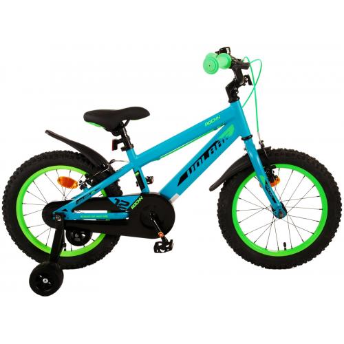 Volare Rocky Kinderfiets - Jongens - 16 inch - Groen - Twee handremmen