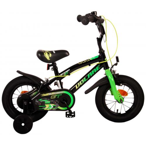 Volare Super GT Kinderfiets - Jongens - 12 inch - Groen - Twee handremmen