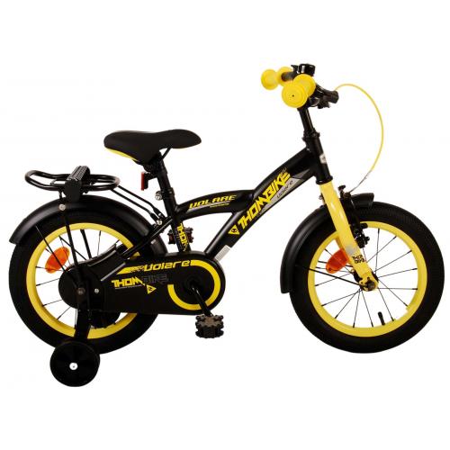 Volare Thombike Kinderfiets - Jongens - 14 inch - Zwart Geel