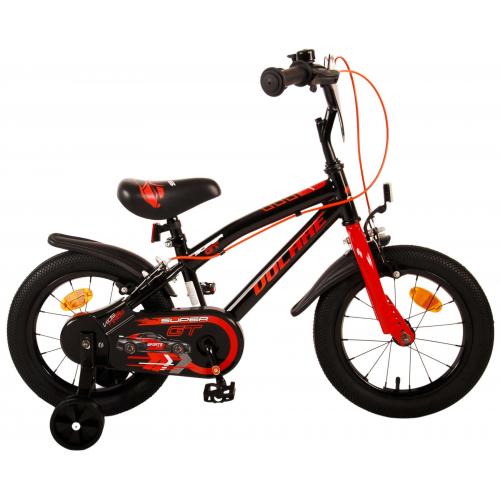 Volare Super GT Kinderfiets - Jongens - 14 inch - Rood - Twee handremmen