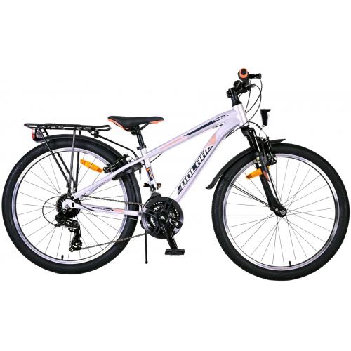 Volare Cross Kinderfiets - Jongens - 24 inch - Zilver - 18 versnellingen