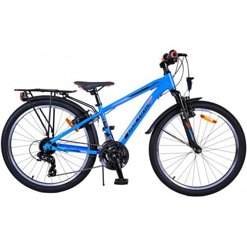 Volare Cross Kinderfiets - Jongens - 24 inch - Blauw - 18 versnellingen