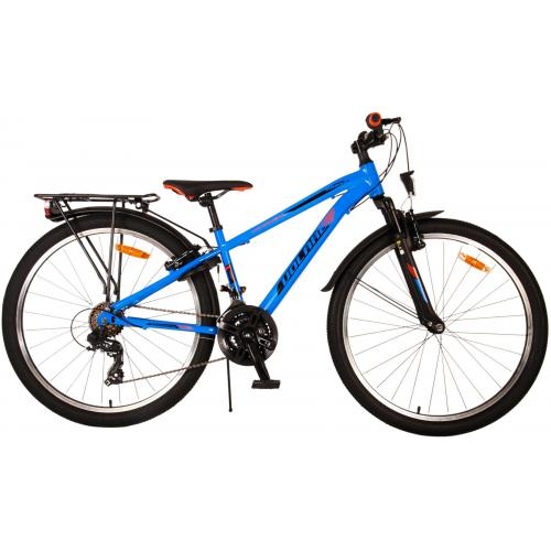 Volare Cross Kinderfiets - Jongens - 26 inch - Blauw 18 versnellingen