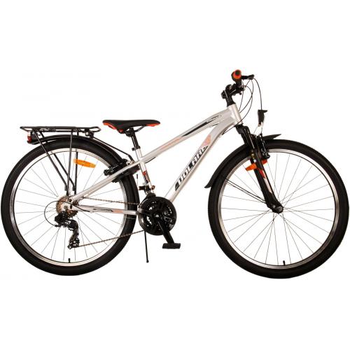 Volare Cross Kinderfiets - Jongens - 26 inch - Zilver - 18 versnellingen