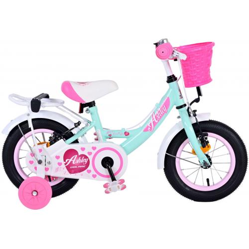 Volare Ashley Kinderfiets - Meisjes - 12 inch - Groen - Twee handremmen