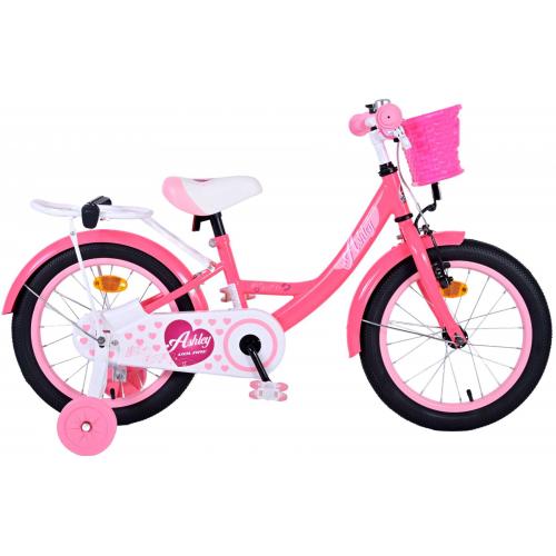 Volare Ashley Kinderfiets - Meisjes - 16 inch - Roze/Rood