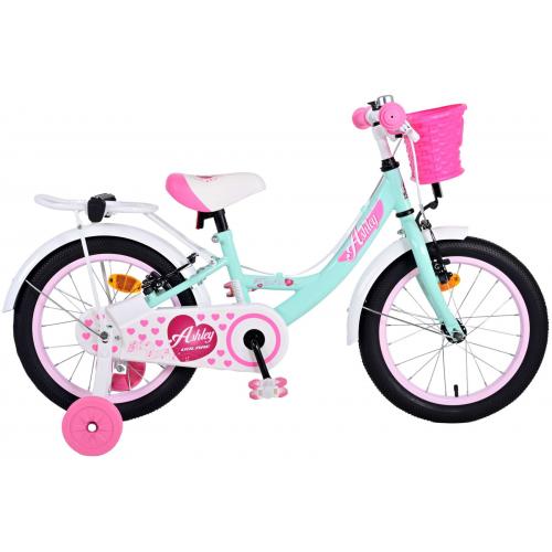 Volare Ashley Kinderfiets - Meisjes - 16 inch - Groen - Twee Handremmen