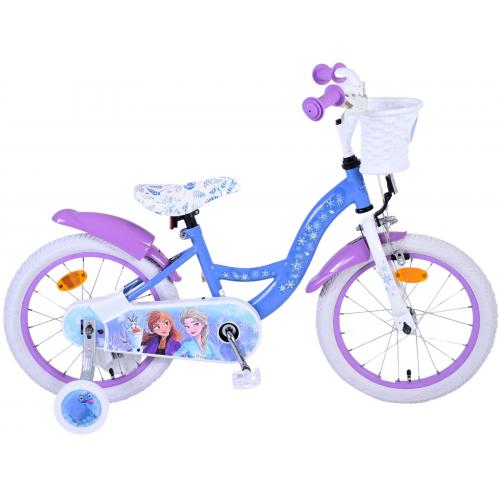 Disney Frozen 2 Kinderfiets - Meisjes - 16 inch - Blauw/Paars