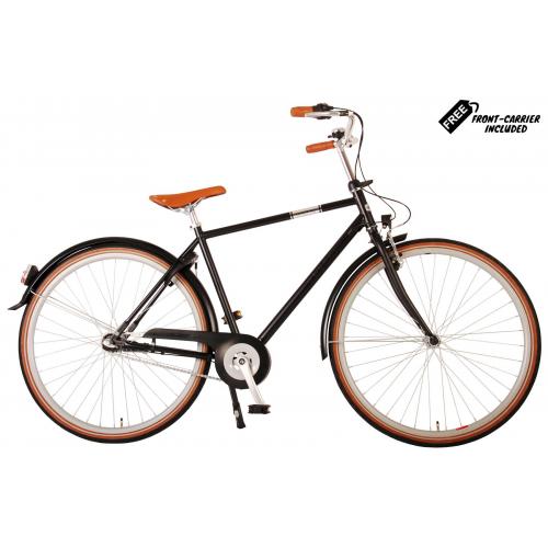 Volare Lifestyle Herenfiets - Man - 48 centimeter - Satijn Zwart - Shimano Nexus 3 versnellingen