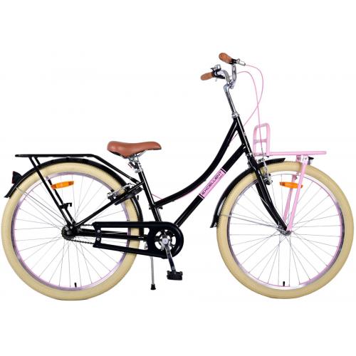 Volare Excellent Kinderfiets - Meisjes - 26 inch - Zwart - Twee handremmen