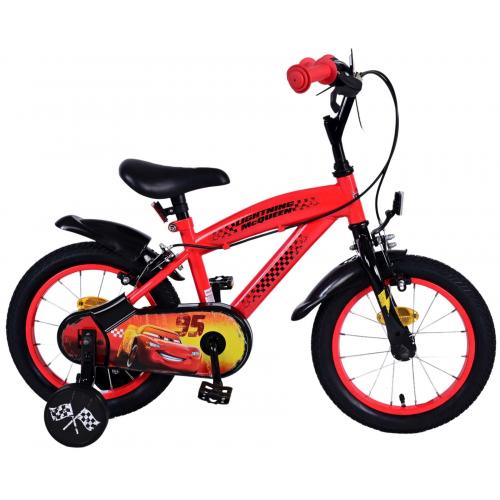 Disney Cars Kinderfiets - Jongens - 14 inch - Rood - 2 handremmen