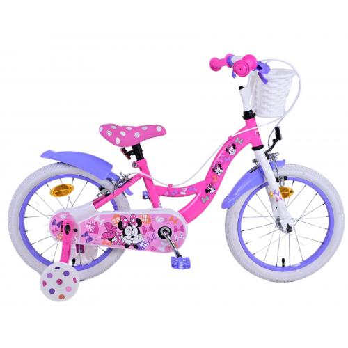 Disney Minnie Kinderfiets - Meisjes - 16 inch - Roze - Twee handremmen