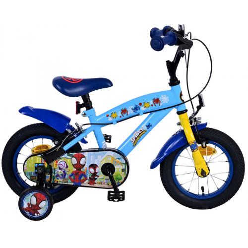 Spidey Kinderfiets - Jongens - 12 inch - Blauw - Twee handremmen