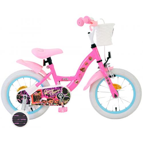 LOL Surprise Kinderfiets - Meisjes - 14 inch - Roze