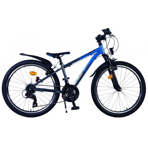 Volare XC Race Kinderfiets - 24 inch - 21 speed - Blauw/Grijs