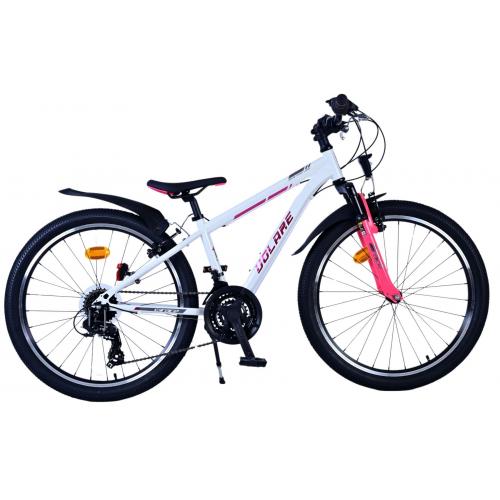 Volare XC Race Kinderfiets - 24 inch - 21 speed - Wit Roze