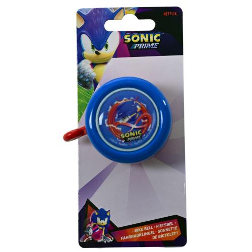 Sonic Prime Fietsbel - Jongens - Blauw Rood