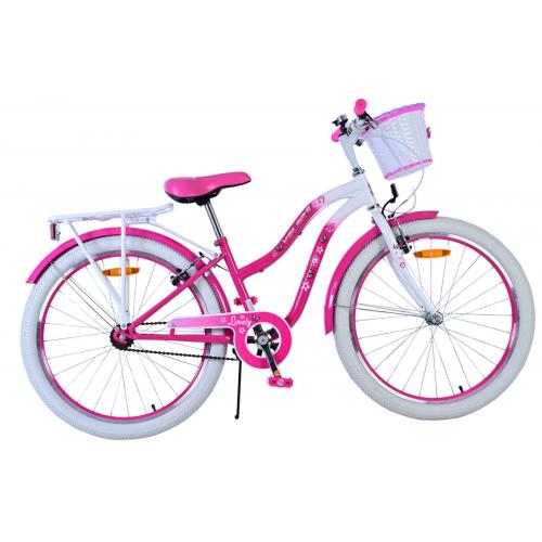 Volare Lovely Kinderfiets - Meisjes - 24 inch - Roze - Twee handremmen