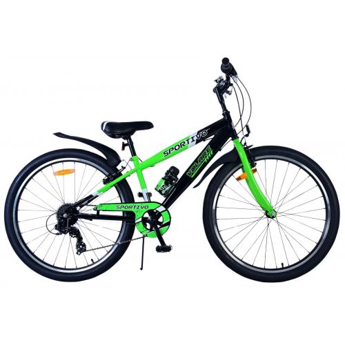 Volare Sportivo Kinderfiets – Jongens – 26 inch – Groen – 7 versnellingen