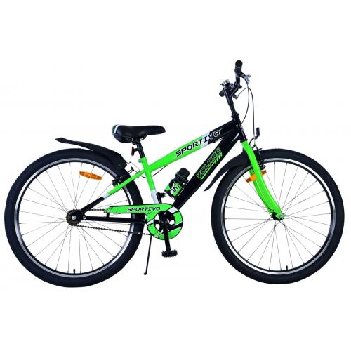 Volare Sportivo Kinderfiets - Jongens - 26 inch - Groen - Twee Handremmen
