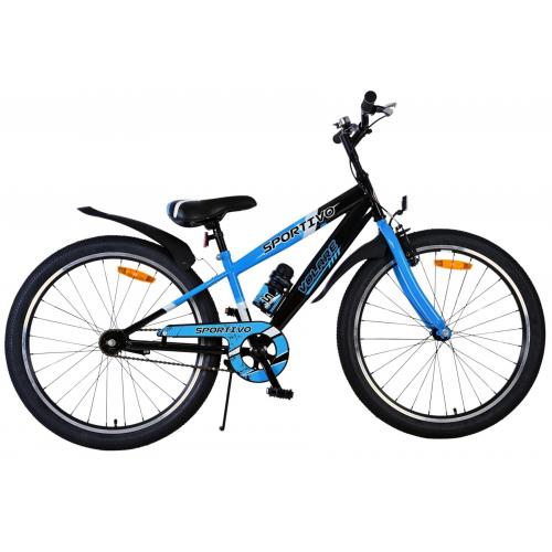 Volare Sportivo Kinderfiets - Jongens - 24 inch - Zwart Blauw