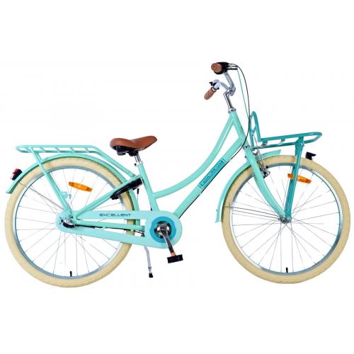 Volare Excellent Kinderfiets - Meisjes - 24 inch - Groen - 3 Versnellingen
