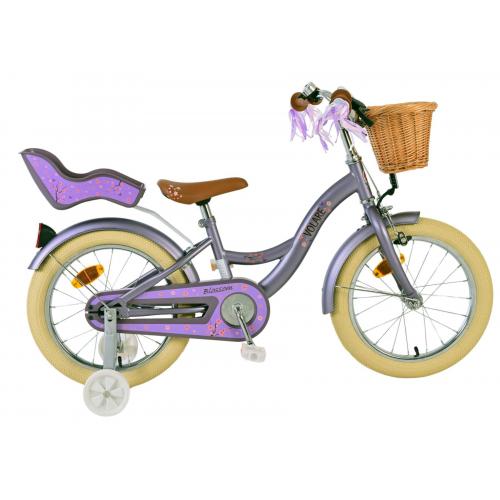 Volare Blossom Kinderfiets - Meisjes - 16 inch - Paars