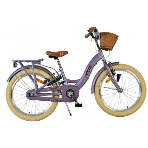 Volare Blossom Kinderfiets - Meisjes - 20 inch - Paars - Twee handremmen