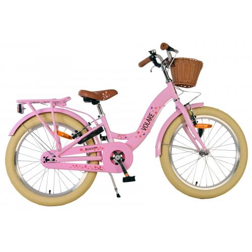 Volare Blossom Kinderfiets - Meisjes - 20 inch - Roze - Twee handremmen