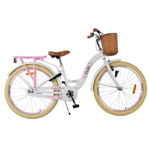 Volare Blossom Kinderfiets - Meisjes - 24 inch - Wit