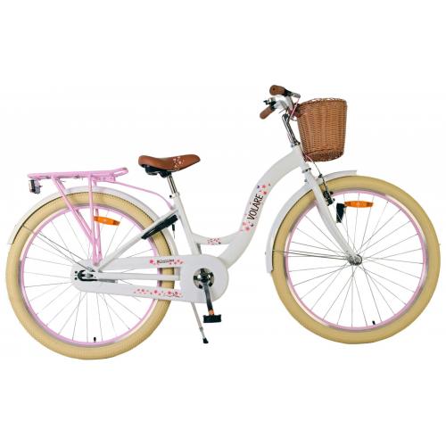 Volare Blossom Kinderfiets - Meisjes - 26 inch - Wit
