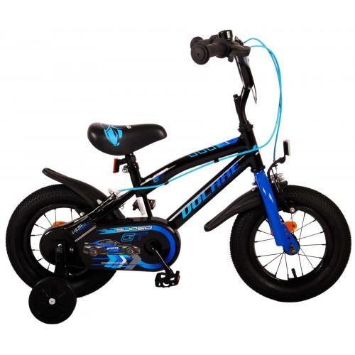 Volare Super GT Kinderfiets - Jongens - 12 inch - Blauw - Twee handremmen