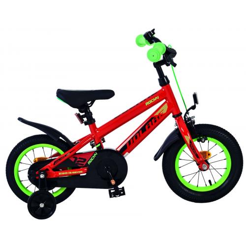Volare Rocky Kinderfiets - Jongens - 12 inch - Rood