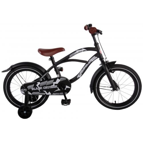 Volare Black Cruiser Kinderfiets - Jongens - 16 inch - Zwart